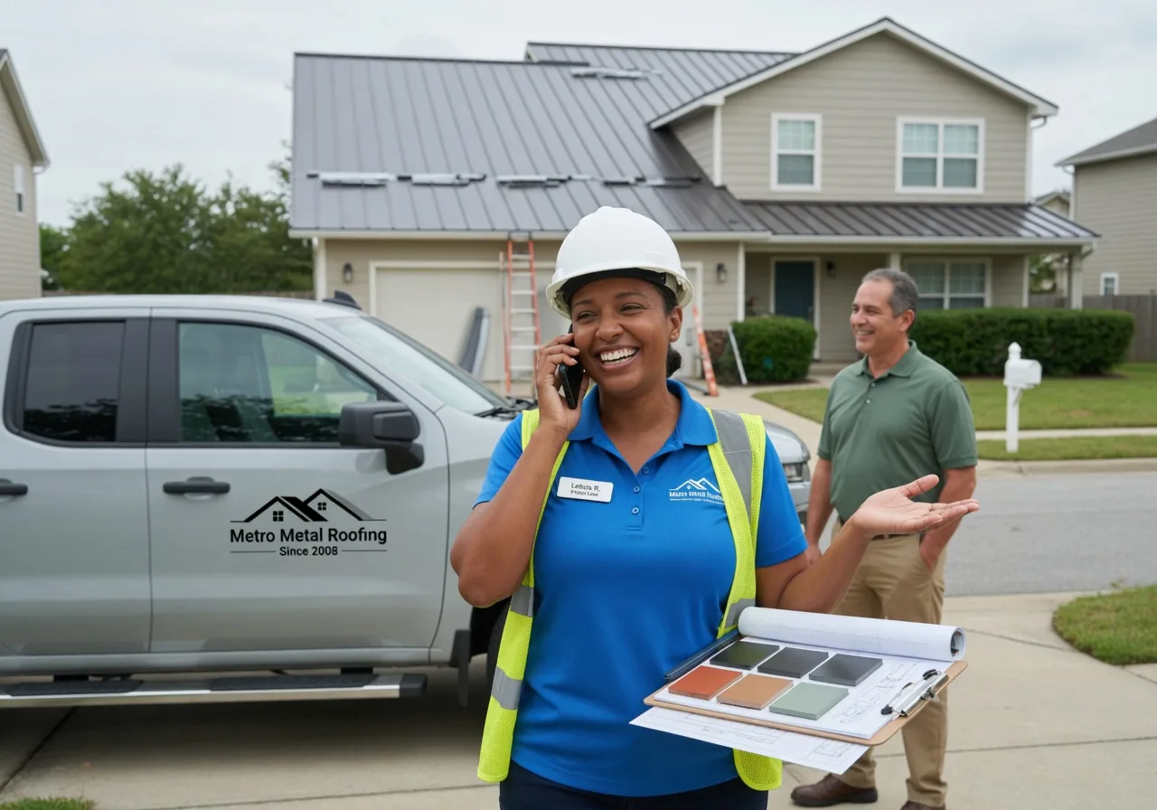 Storm Damage Metal Roof Repair in Emmons, MN